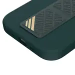 Levelo Morphix Silicone Case With Leather Grip iPhone 15pro Max - Green - Image 3