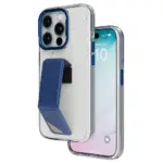 Levelo Morphix Clara Grip Case For iPhone 15 Pro - Blue