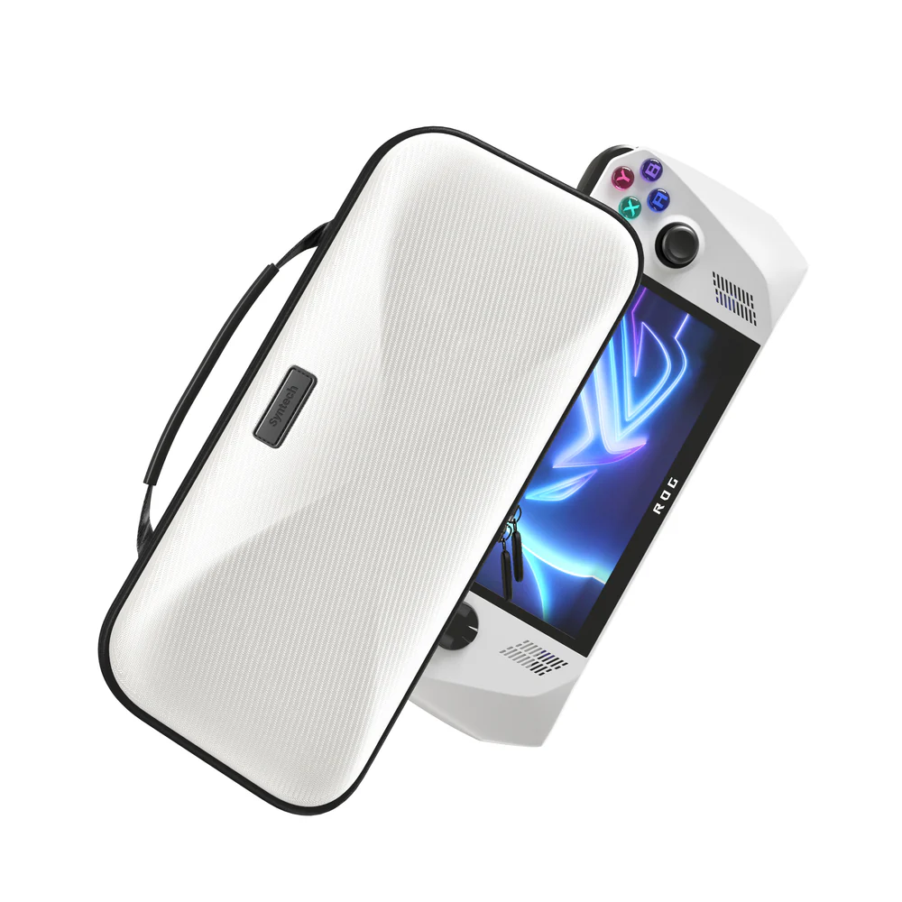 78943667632ea02864d08bce77304b0f_1_ Syntech Hard Carrying Case For Rog Xbox Ally & Xbox Ally X - White - Image 1