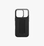 UNIQ Heldro Pro FlexGrip Leatherette MagSafe Case for iPhone 17 Pro Max - Dallas Black - Image 3
