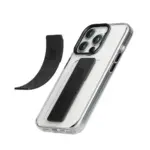 Levelo Graphia Imd Silicone Grip Case For iPhone 15 Pro - Black - Image 2