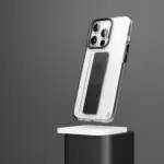 Levelo Graphia Imd Silicone Grip Case For iPhone 15 Pro - Black - Image 4