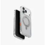 UNIQ Swivix 360° Rotating Kickstand MagSafe Case for iPhone 17 Pro Max - Lucent Clear