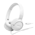 Jbl tune 520c usb-c wired on-ear headphones - white