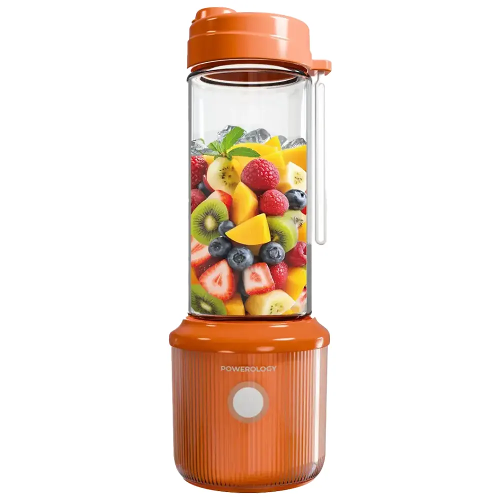 frook Powerology press & refresh portable blender -orange - Image 1