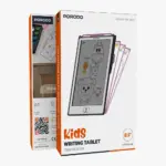 ⁦جهاز لوحي للأطفال من Porodo مقاس 8.5 بوصة مع 20 بطاقة للتتبع - أسود⁩ - الصورة ⁦3⁩