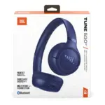 ⁦سماعة JBL Tune 530BT لاسلكية وتصميم يوضع على الأذن - اللون الأزرق⁩ - الصورة ⁦2⁩