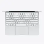⁦كمبيوتر محمول آبل ماك بوك نيو مقاس 13 بوصة (رقم الموديل: Apple MHFA4HN/A) - لوحة مفاتيح إنجليزية - لون فضي⁩ - الصورة ⁦4⁩