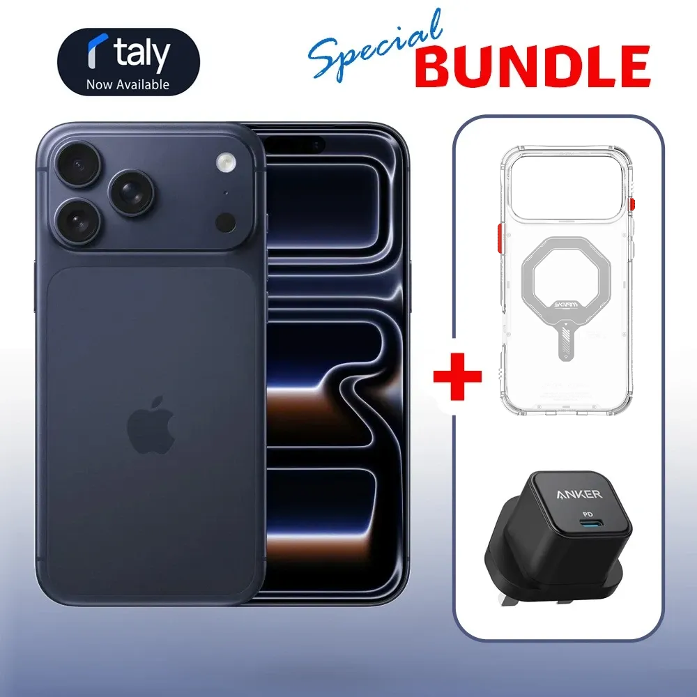 sx4140_1_1 Apple iPhone 17pro Max 2tb - Deep Blue (Bundle) - Image 1