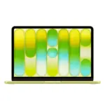 Apple MacBook Neo 13-inch Laptop – A18 Pro Chip, 6-Core CPU, 5-Core GPU, 8GB RAM, 256GB SSD, English/Arabic Keyboard - Citrus