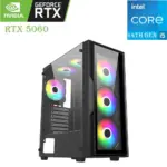 Lovingcool LC-60II (Intel I5-14f RTX 5060OC 8GB) Gaming PC With Monitor And Gaming Kit Bundle - Image 2