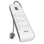 BELKIN Surge Protected 6-Socket Extension Lead with USB - 2m