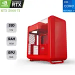 كمبيوتر الألعاب HYTE X50 | معالج INTEL I7-12K (الجيل الثاني عشر) | كرت شاشة RTX 5060 TI OC بمساحة 8 جيجابايت | ذاكرة عشوائية (RAM) 16 جيجابايت | وحدة تخزين 1 تيرابايت SSD