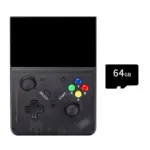 R43 PRO 64 GB M18 Retro Portable Handheld Game Console - Black - Image 2