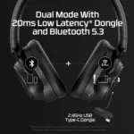 Hyperx Cloud Mix 2 – Dual Wireless Over-ear Headphones With Anc – Black - Image 3