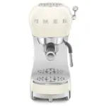 SMEG 50's Style Espresso Coffee Machine with Pump  - Cream Gloss - Image 2