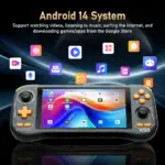 K59 Retro Handheld Game Console 5.5" HD Screen - 6GB/128GB Portable Gaming Device - White - Image 4