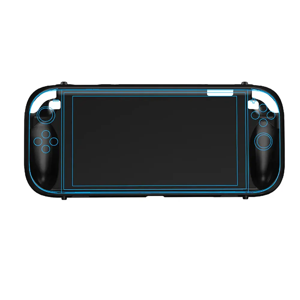 9456516465151 (1) JYS Protective TPU Kickstand Case for Nintendo Switch 2 – Black - Image 1