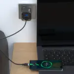 Pawa Supemini Travel Charger Dual USB Port 3.1a UK Standard Includes Braided Usb-a To Micro Cable 3.1a - Black - Image 3