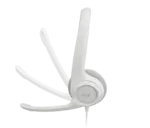 Logitech H390 USB Headset with Noise-Cancelling Mic - White - Image 4
