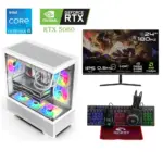 Lovingcool LC-100J Pro Intel I5-14f RTX 5060 OC 8GB Gaming PC With Monitor And Gaming Kit Bundle