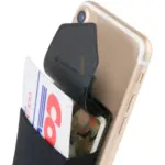 Sinjimoru Sinji Pouch Flap Secure Card Holder for back of phone - Black - Image 2