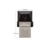 ⁦فلاش ميموري Kingston DataTraveler OTG Micro Duo USB 3.0 بسعة 32GB - DTDUO3⁩ - الصورة ⁦3⁩