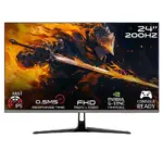 Gameon Gops24200ips Pro Series 24" Fhd, 200hz, Mprt 0.5MS, HDMI 2.1, IPS Gaming Monitor (Supports Ps5) - Black