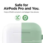Elago Original Hang Case For AirPods Pro Pastel - Green - Image 2
