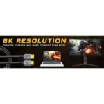 Twisted Minds Display Port Cable Resolution 8K/60 Hz, 4K/144 Hz, 4K/120 Hz, 4K/60 Hz Bandwidth 32.4Gbps - 3 M - Image 4