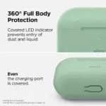 Elago Original Hang Case For AirPods Pro Pastel - Green - Image 3