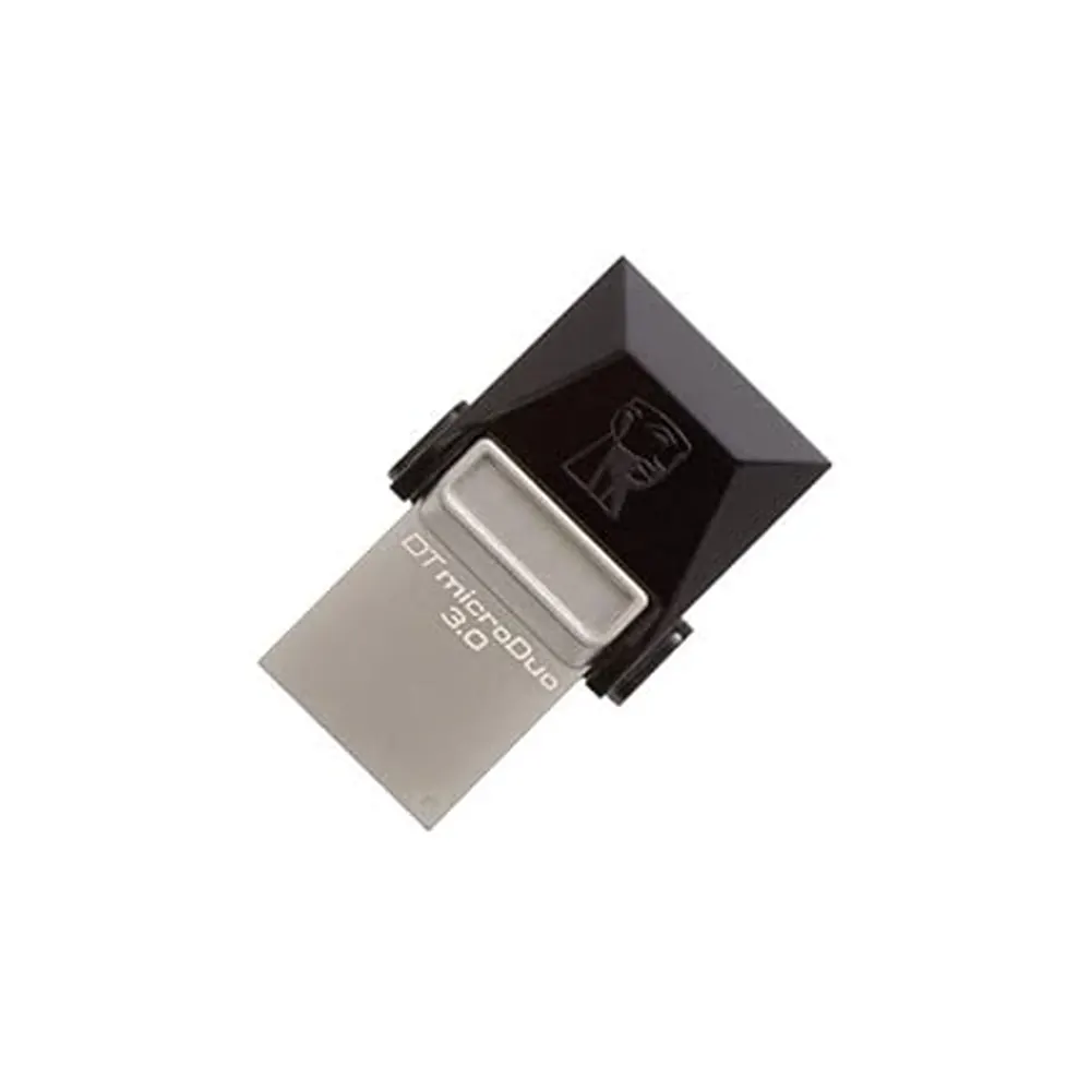 lkxvfd فلاش ميموري Kingston DataTraveler OTG Micro Duo USB 3.0 بسعة 32GB - DTDUO3 - الصورة 1