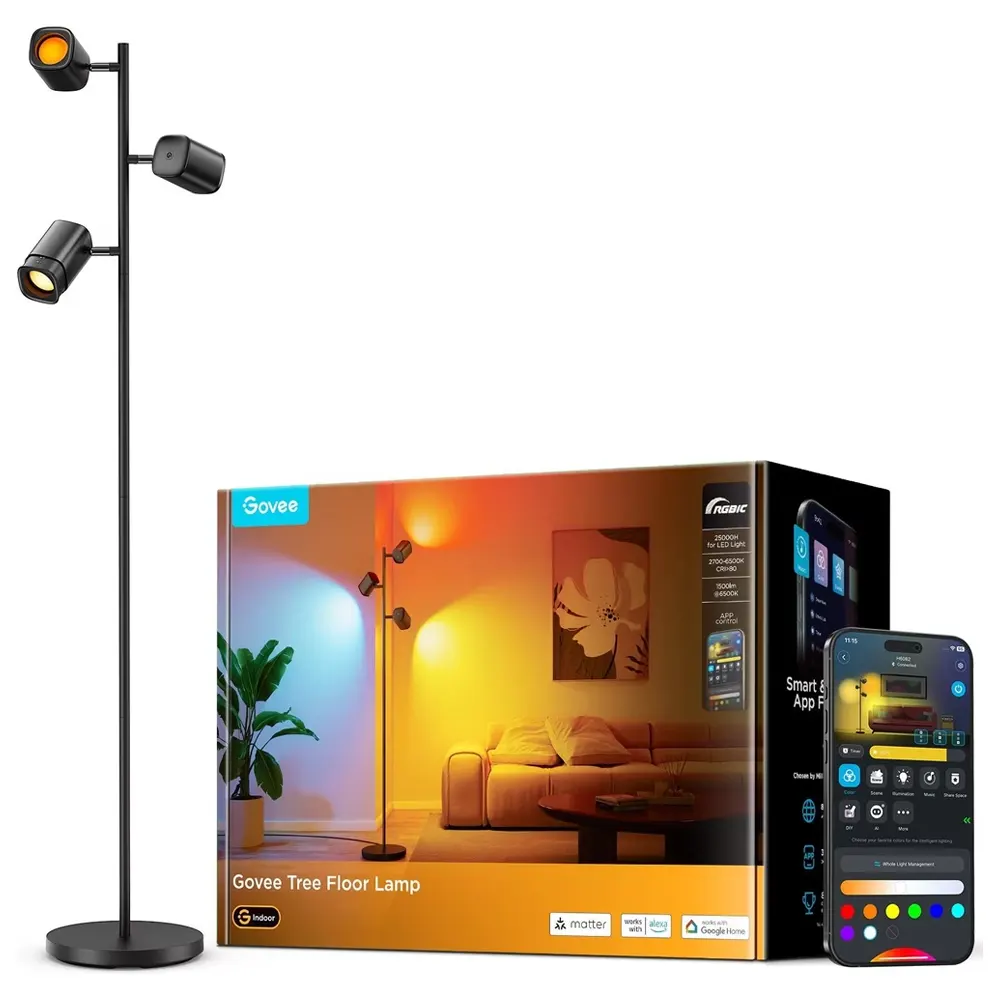 ,mscwe Govee Tree Floor Lamp - Image 1