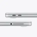 ⁦لابتوب أبل ماك بوك نيو (Apple MacBook Neo) مقاس 13 بوصة - شريحة A18 Pro، معالج بـ 6 نوى، معالج رسوميات بـ 5 نوى، ذاكرة رام 8 جيجابايت، سعة تخزين 512 جيجابايت SSD، لوحة مفاتيح إنجليزي/عربي - لون ليموني (Citrus)⁩ - الصورة ⁦3⁩