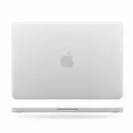 ⁦كمبيوتر محمول أبل ماك بوك نيو بحجم 13 بوصة بشريحة Apple A18 Pro مع معالج بـ 6 أنوية وكرت شاشة بـ 5 أنوية – ذاكرة 8GB RAM، قرص تخزين 256GB SSD، لوحة مفاتيح عربي/إنجليزي – باللون الفضي (Apple MacBook Neo 13-inch Silver)⁩ - الصورة ⁦3⁩