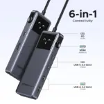 UGREEN Uno 6 in 1 USB-C Hub (CM888 - 35998) - Image 3