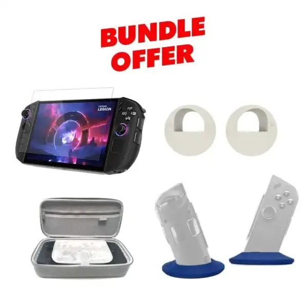 Lenovo Legion Go 2 (2x Silicone holder, Carrying Bag, Screen Protector) - Bundle