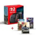 Nintendo Switch 2 Console With 3 Games - Bundle