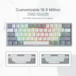 Redragon Fizz Rgb Wired Mechanical Gaming Keyboard - Image 2