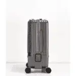 LEVELO Carry-On 20" Travel Luggage, Boarding Double Compartment - Grey - Image 5