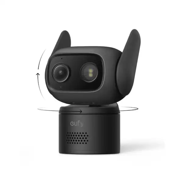 Eufy Wired Cam C31 Full HD Pan-Tilt Security Camera CCTV - Black