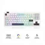 REDRAGON Cyclone Pro Wireless Gaming Keyboard - White