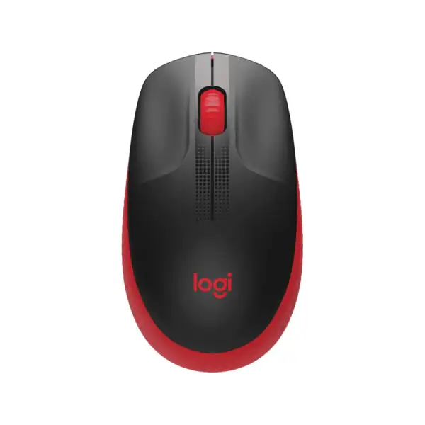Logitech  M190 Full-Size Wireless Mouse - Red