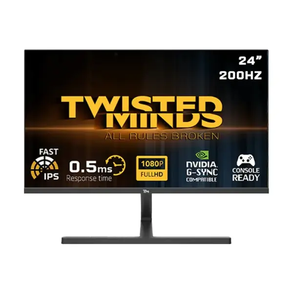Twisted Minds 23.8” Gaming Monitor – 200Hz IPS Display