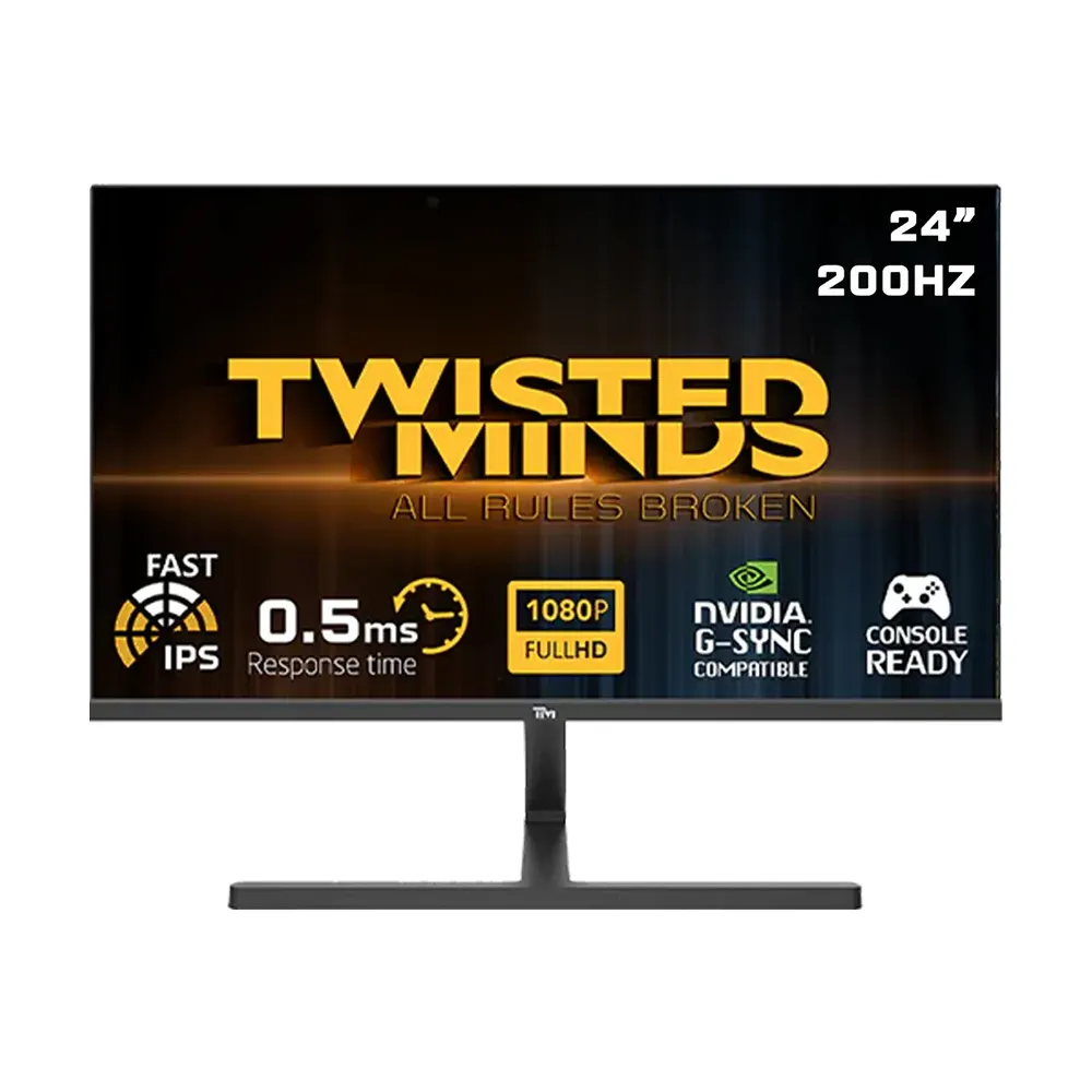 kejfr Twisted Minds 23.8” Gaming Monitor – 200Hz IPS Display - Image 1