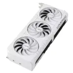 ⁦ASUS Prime Radeon RX 9070 XT إصدار أبيض بكسر سرعة OC كارت شاشة 16GB GDDR6⁩ - الصورة ⁦3⁩
