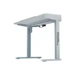 Twisted Minds Paradox Adjustable Gaming Desk, 120x60 cm, with Cup Shelf, Headphone Hook, Mousepad - White - Image 2