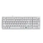 Cybeart Akula 99 Compact Full-Size Tri-Mode Gaming Keyboard - White