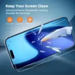 Kairui 2.5d Glass/Clear Screen Protector For Apple 15 Plus - Image 2