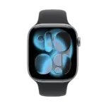 ⁦Apple Watch Series 11 (GPS + خلوي) مقاس 46 مم - هيكل ألومنيوم رمادي فلكي⁩ - الصورة ⁦3⁩